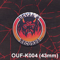 DEVIL'S RECORDS/PIN ��43mm��