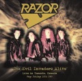 RAZOR/THE EVIL INVADERS ALIVE